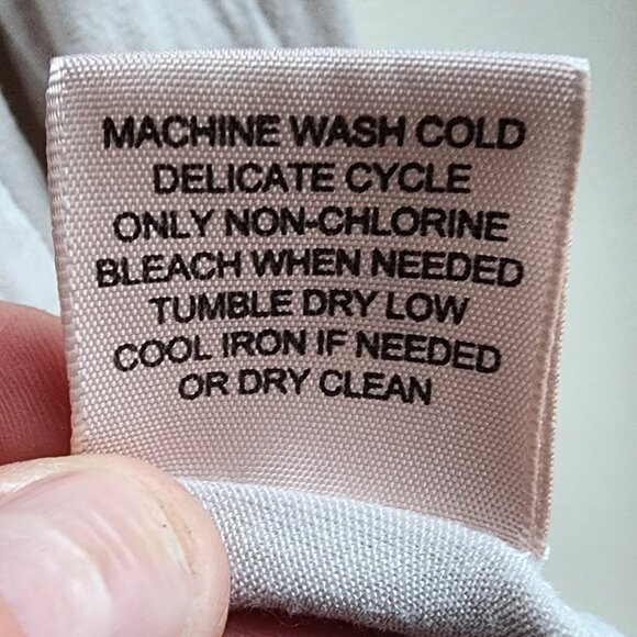 Philosophy Light Gray Open Jersey Cardigan Size Small - Picture 9 of 14